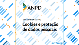 Capa Guia Orientativo Cookies e Proteção de Dados Pessoais.